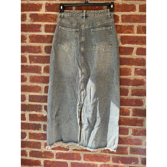 NWT Cider denim maxi skirt size small - Picture 4 of 8